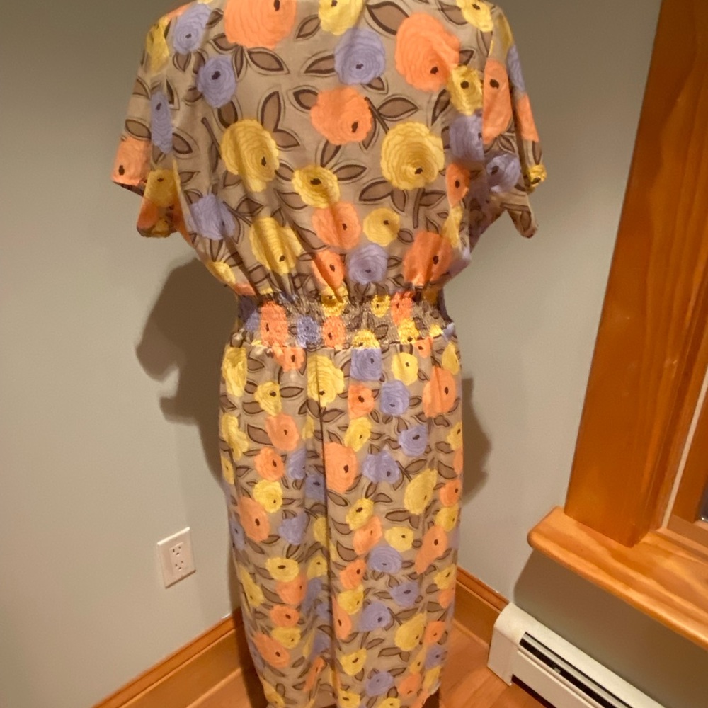 NWT Angela 2X Floral Dress - Picture 2 of 10